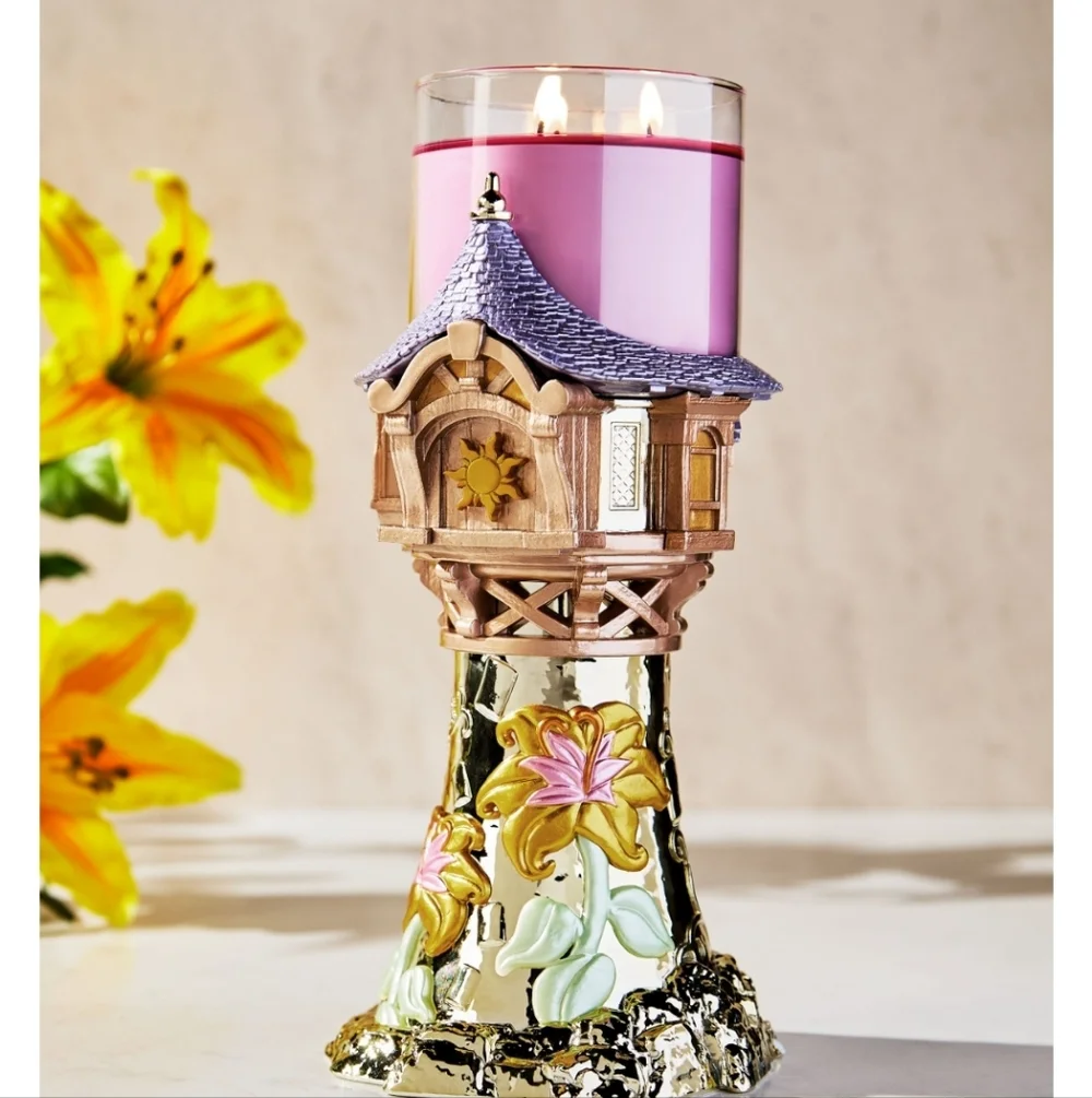 Disney Princess Rapunzel 3 Wick Candle Holder by B&BW Limited Edition Collection - Picture 8 of 11